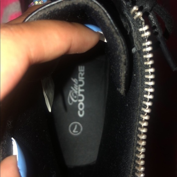 Black and gold boots - Picture 3 of 4